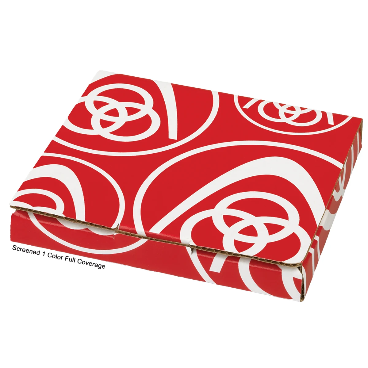 5 3/4"x 5 1/4" x 1/2" - B-Flute Inside Tab Box 1