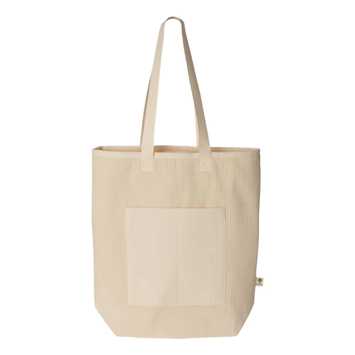Cord To The Core Tote - EC8300, custom tote bag with logo imprint 1
