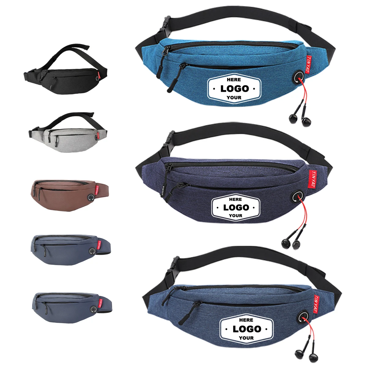 Nylon Outdoor Belt Bag 1