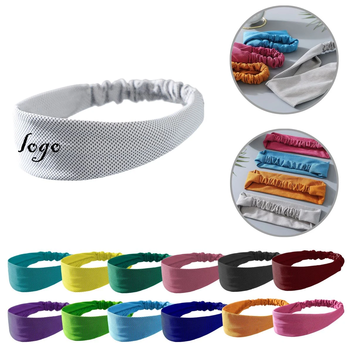 MOQ50 Cooling Sports Headband For Athletes 1