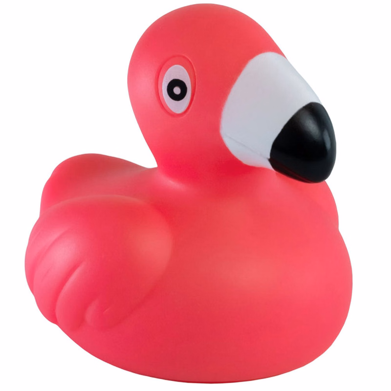 Lil' Rubber Flamingo