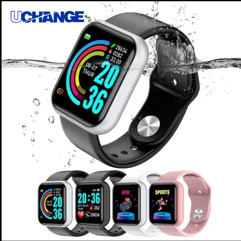 Digital Smart Watch Wearable Fitness and Notification Device 1