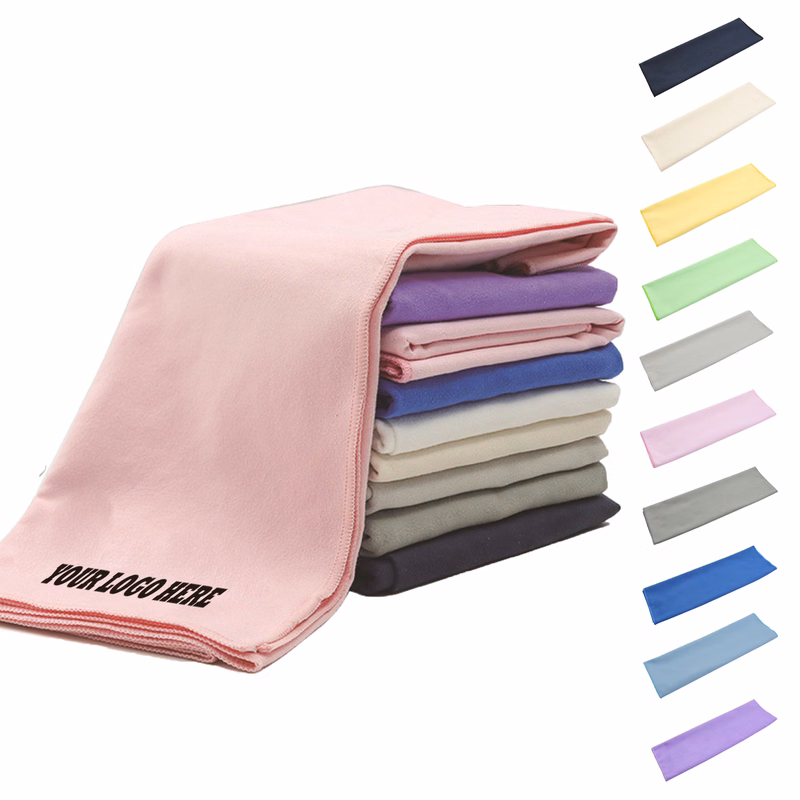 Personalized Quick-Dry Fitness Towel with Full-Color Printing