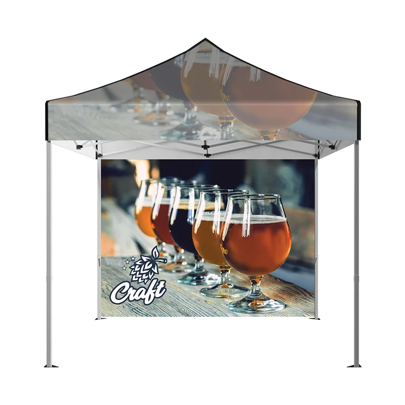 DisplaySplash Single-Sided Full Tent Wall 1