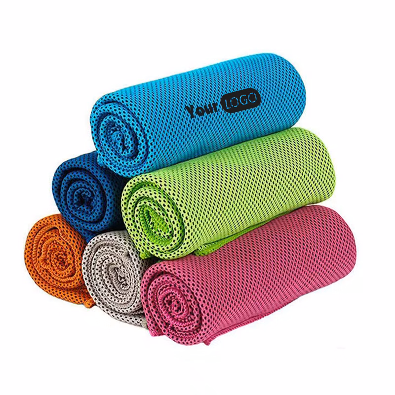Polyester Cooling Towel With Custom Logo