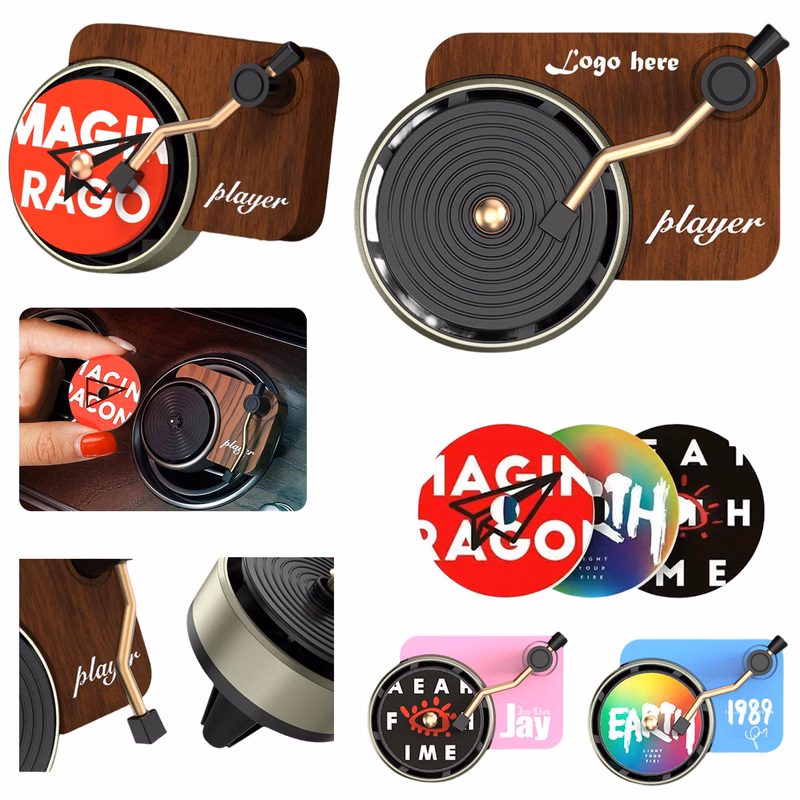 Retro Record Player Car Air Fresheners