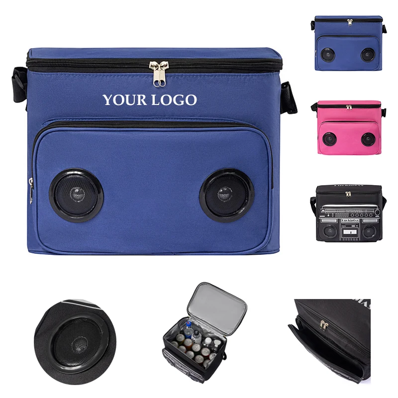 Waterproof Cooler Outdoor Picnic Bag with Audio Equipment 1