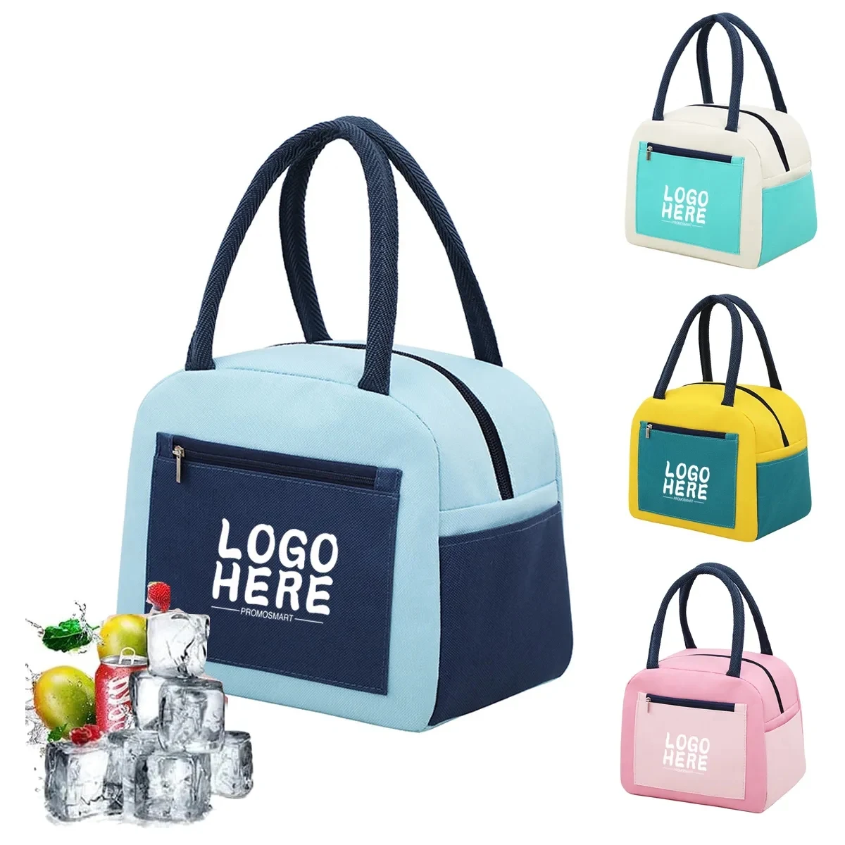 Colorful Lunch Cooler Bag 1