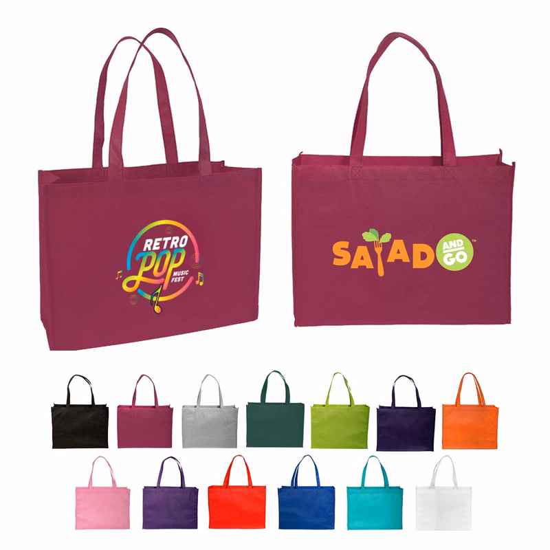Full Color Standard Non-Woven Recycled Tote