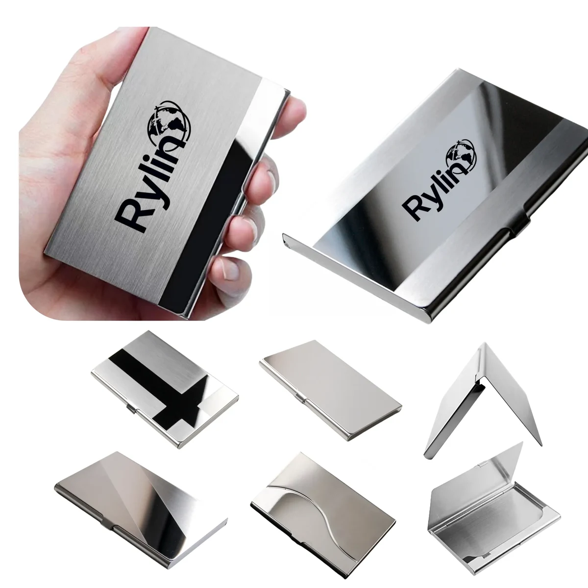 Stainless Steel Business Ultra - Thin Card Holder 1