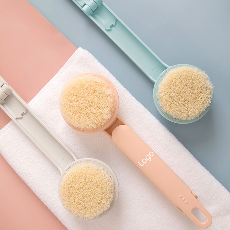 Soft Bristles Foldable Handle Bath Brush