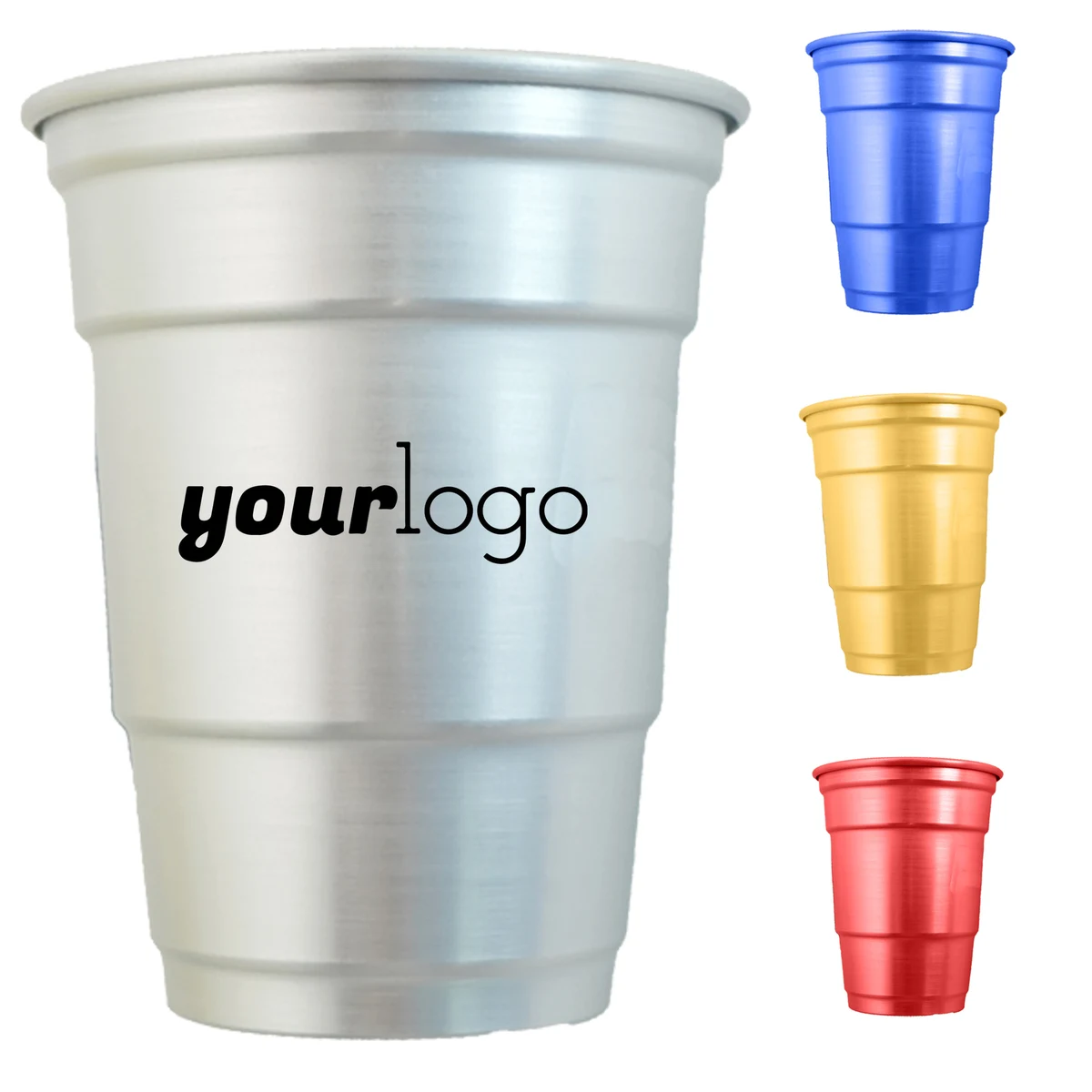 Durable 16 oz Recyclable Aluminum Beverage Cup 1