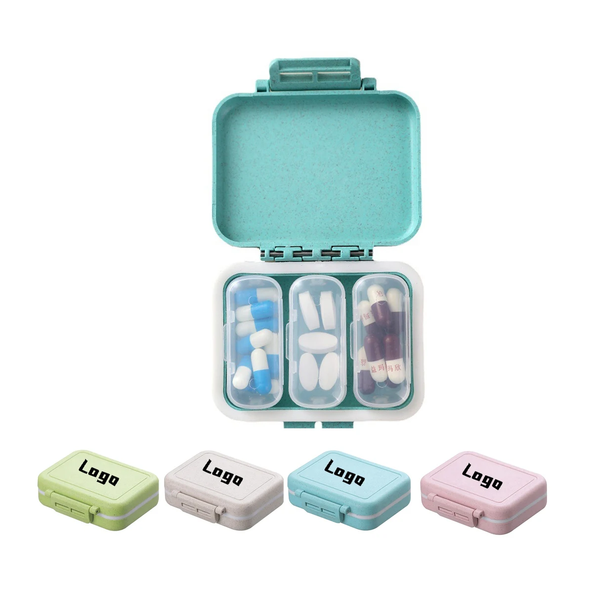 Daily Portable Travel Pill Organizer 1