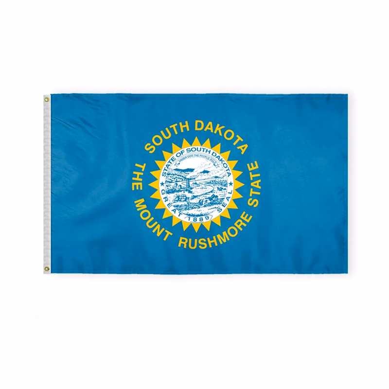 3'x5' South Dakota ePoly Printed Flags
