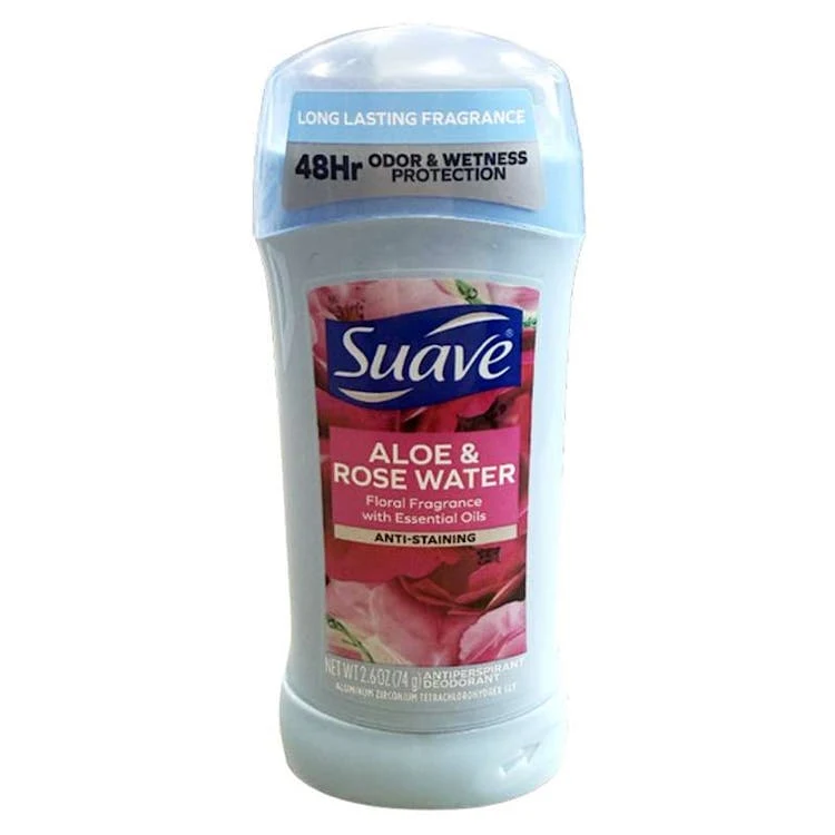 Suave Aloe & Rose Water Deodorant - 2.6 oz 1