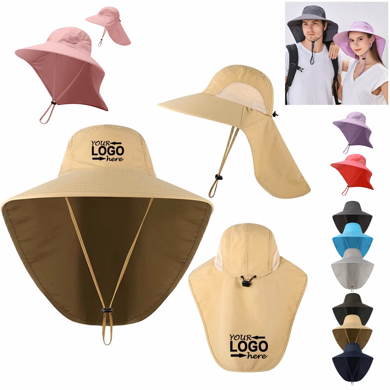 UPF50+ Sun Hat With Neck Flap