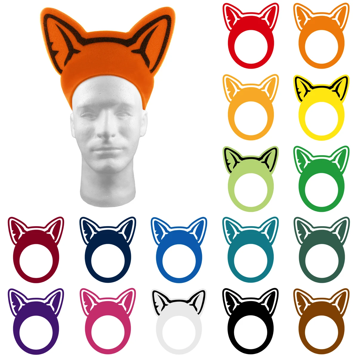 Animal Ears Pullover Visor 1