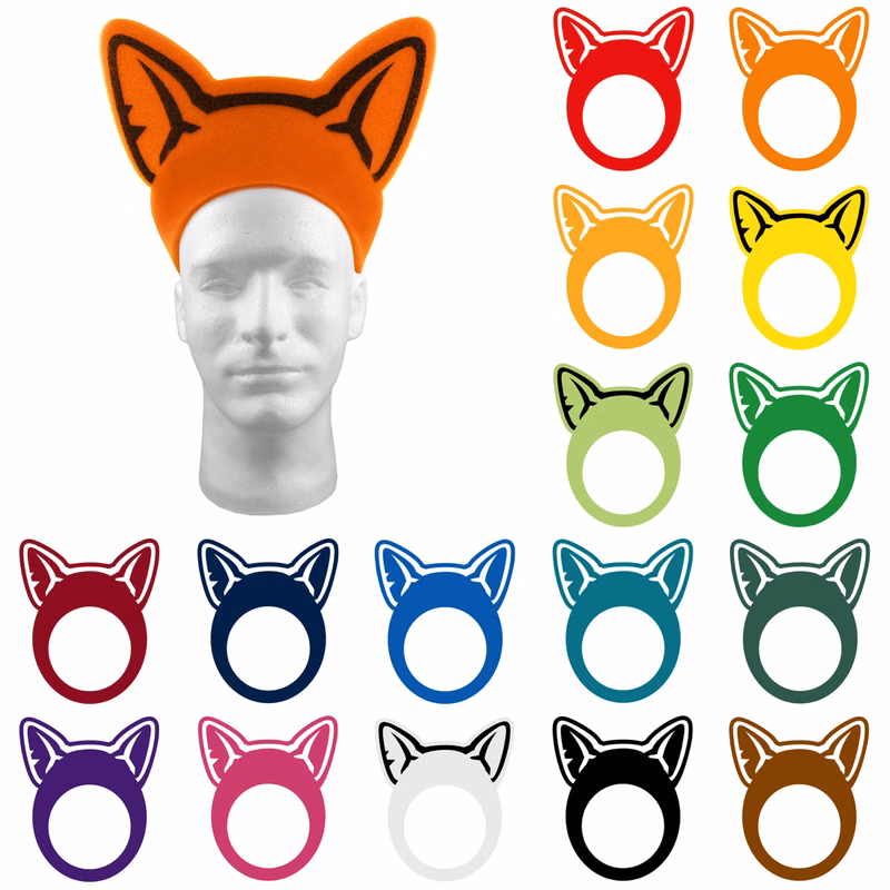 Animal Ears Pullover Visor