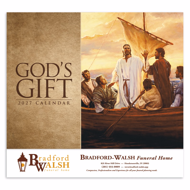 Good Value™ God's Gift - Stapled Calendar