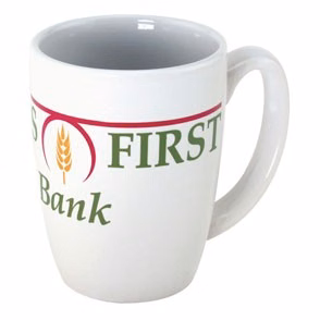 11 Oz. White Challenger Ceramic Mug