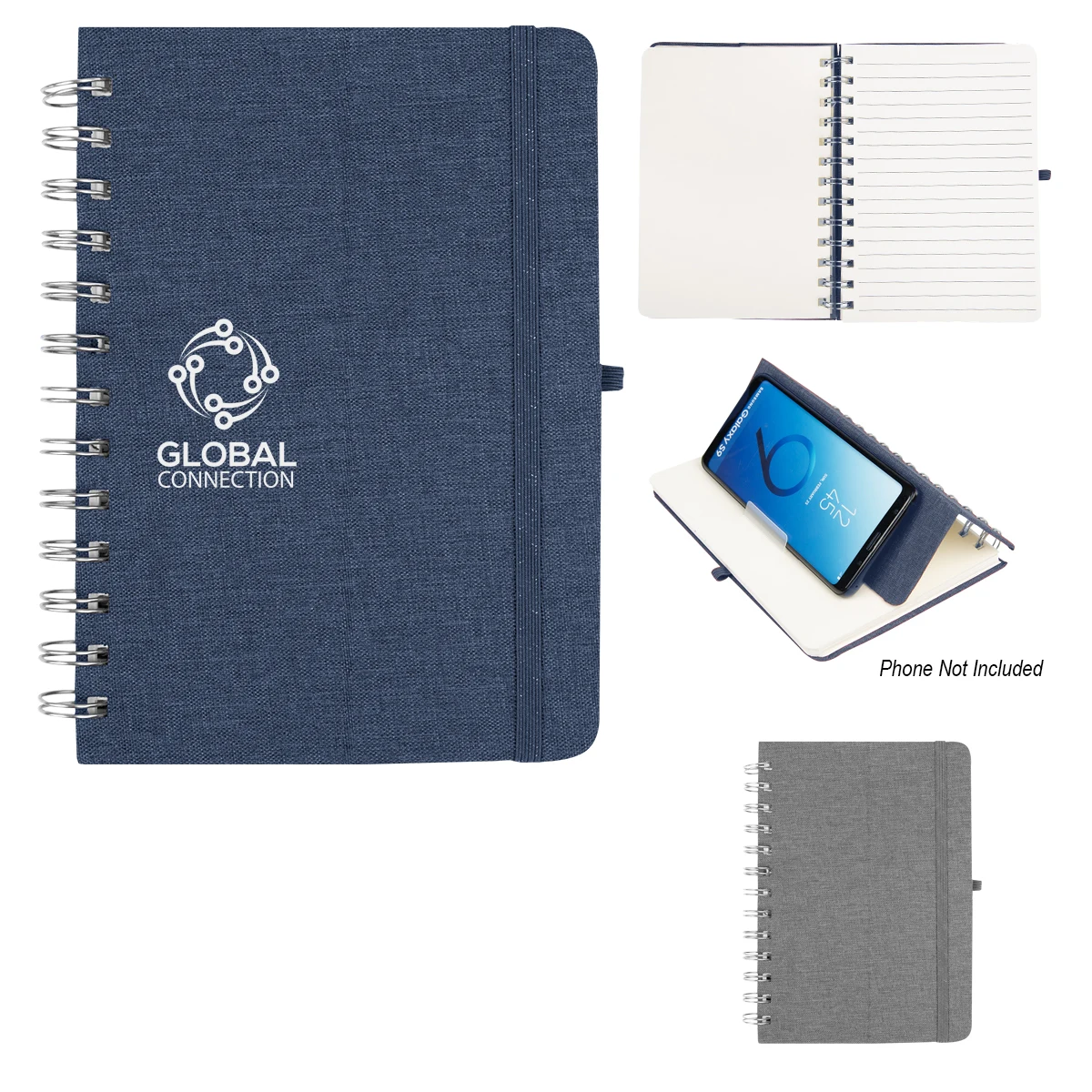 RPET Notebook With Phone Holder 1