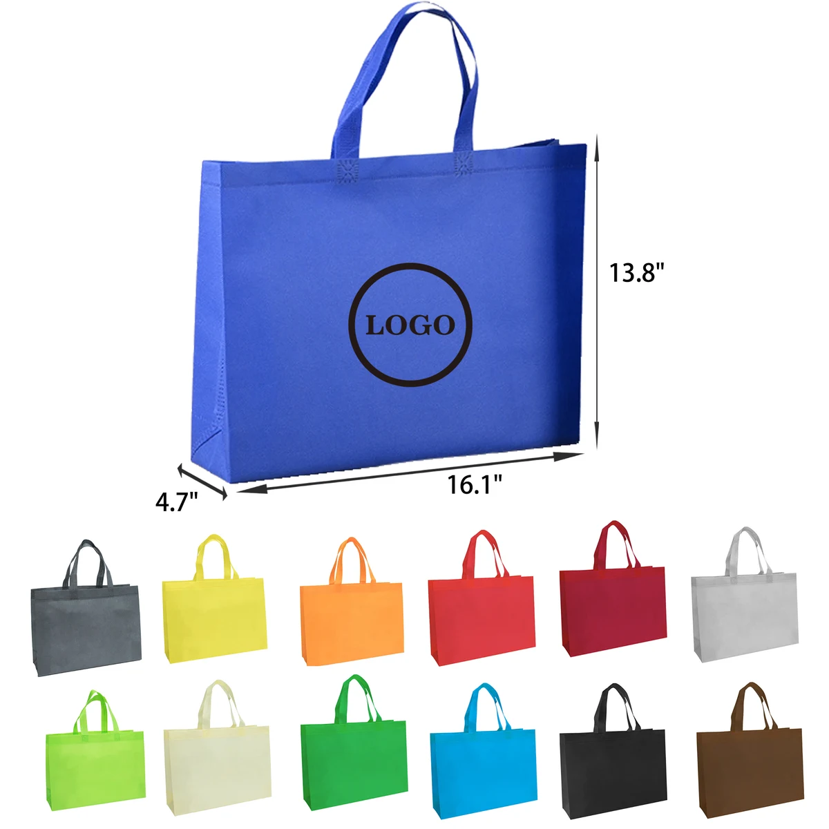 Stylish Laminated Non Woven Tote Bag 1
