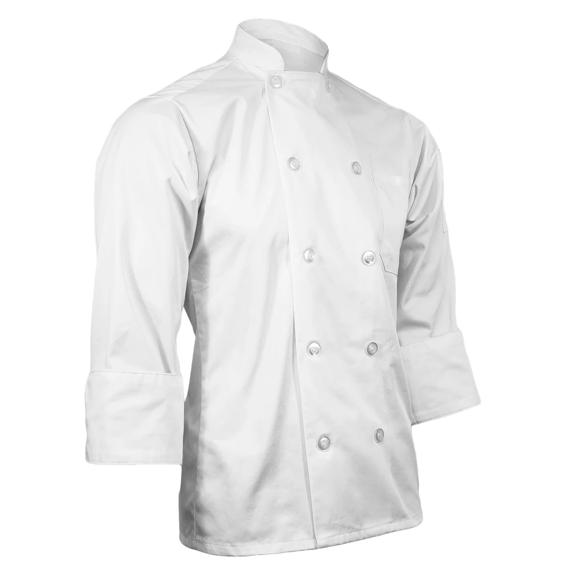 Classic Chef Coat with Long Sleeves (BLANK) 1