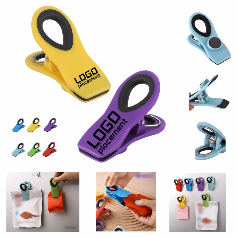 Food - Grade Snack Airtight Sealing Clips for Fridge Magnets