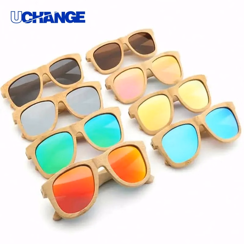Bamboo Sunglasses Natural Frame Outdoor Lifestyle Eyewear