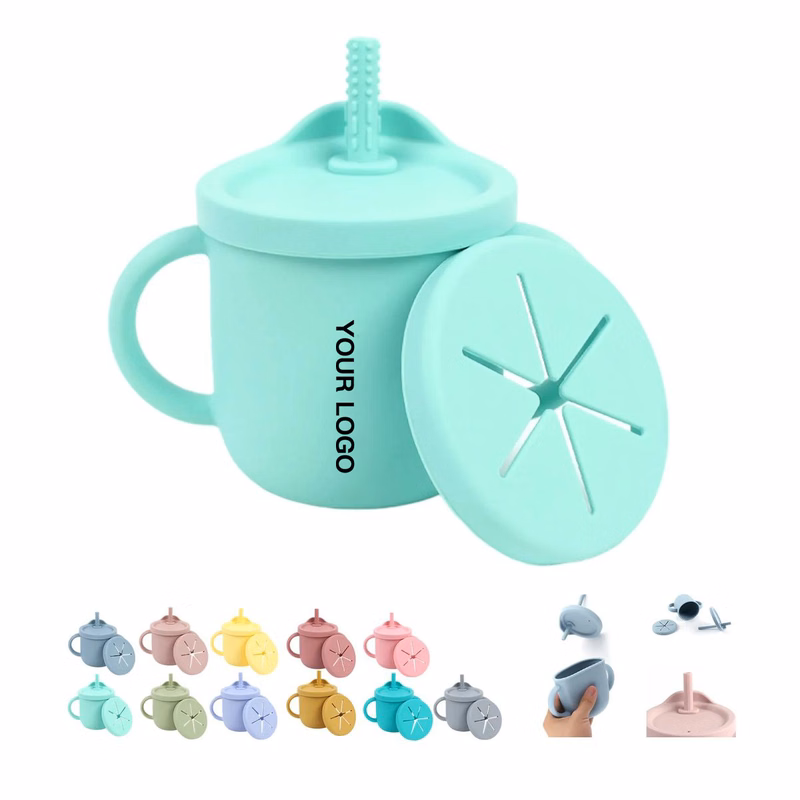 Durable Silicone Toddler Cup for Drinking or Snacks