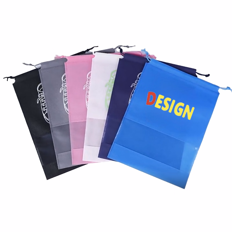 Travel Shoe Pouch with Logo Option ?C Breathable & Foldable