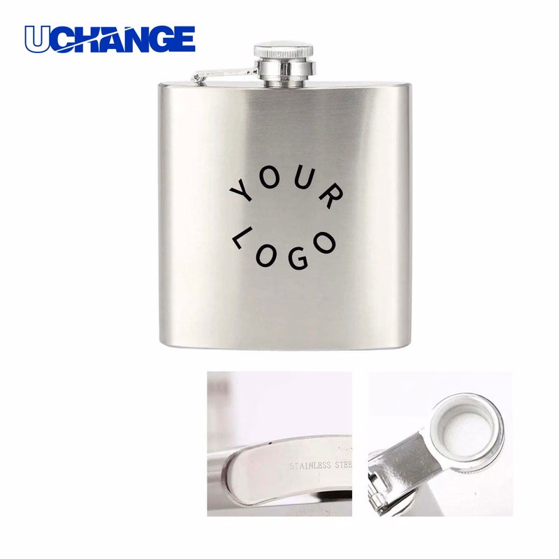 10 Oz Stainless Steel Flask Bottle with Screw Cap