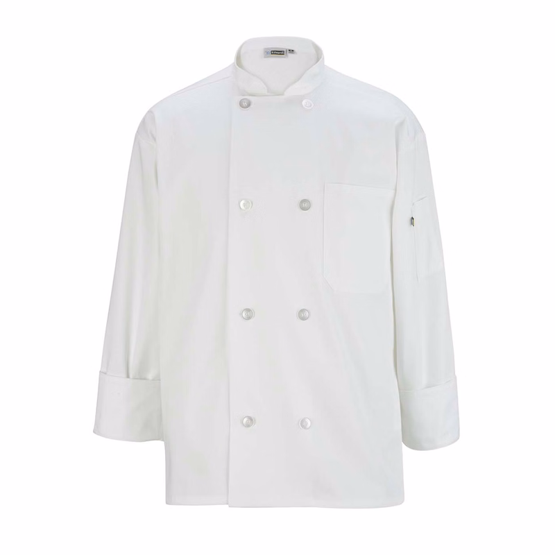8 Button Long Sleeve Chef Coat