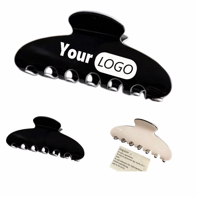Acetate Look Hair Claw Clip