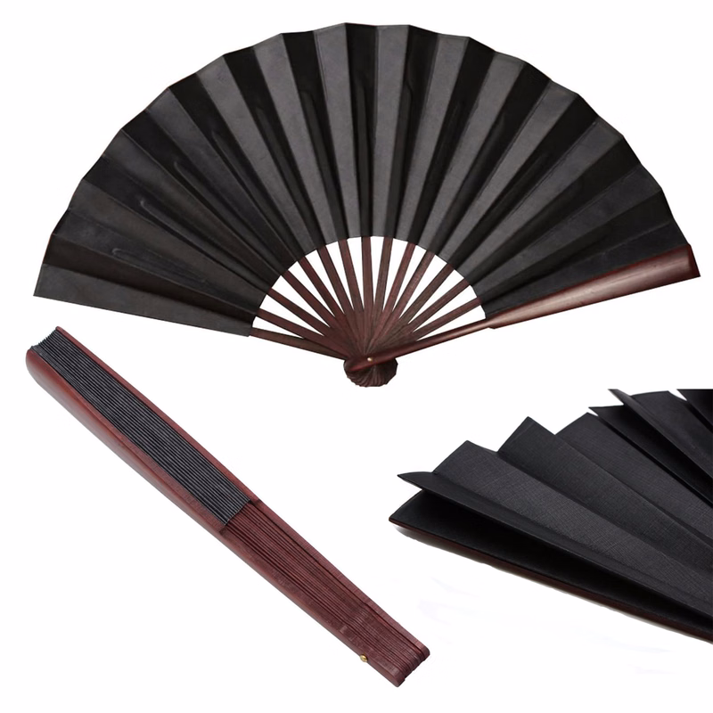 Handheld Folding Fan for Women/Men (10 3/8")