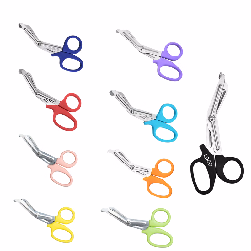 Curved Medical Bandage Shears