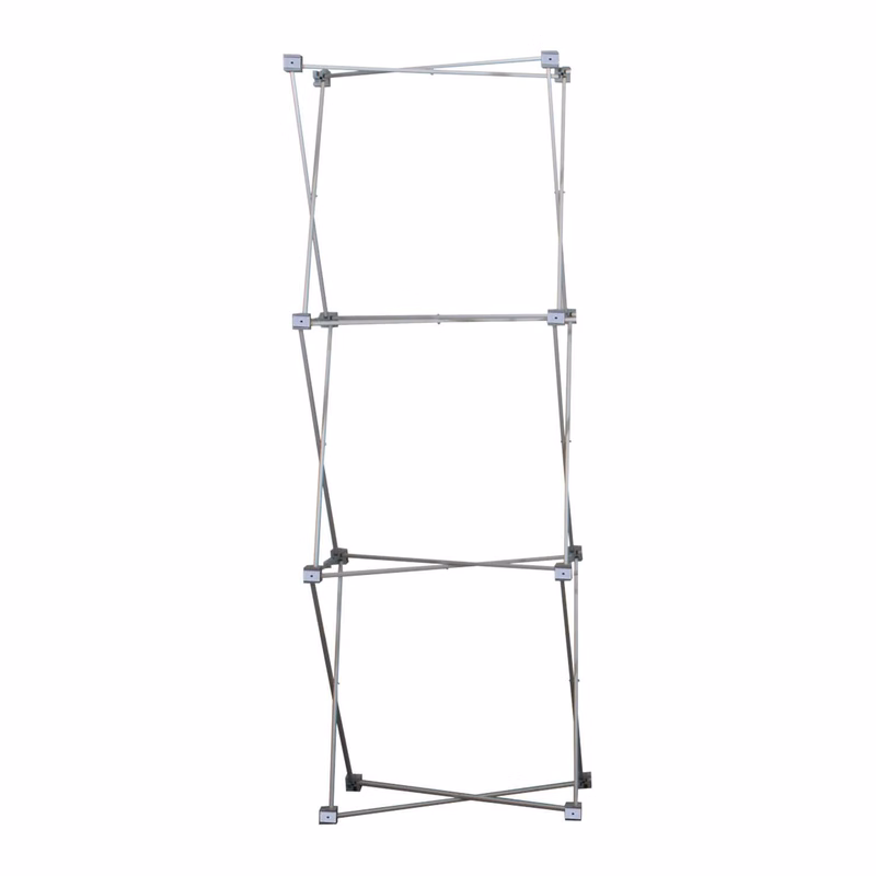 3' Straight Splash Floor Display Hardware