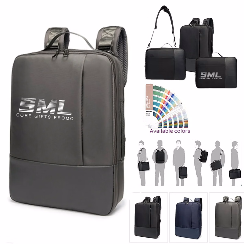 15.6 Inch 3-way Convertible Luxury Business Laptop Backpack