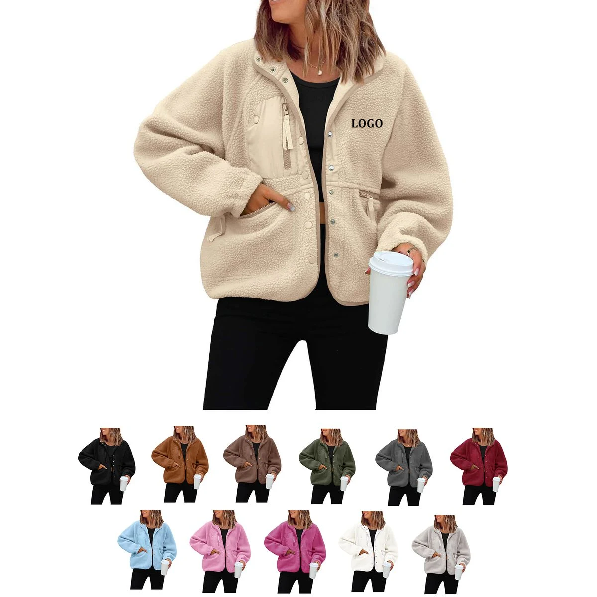 Women Winter Fleece Jacket 1