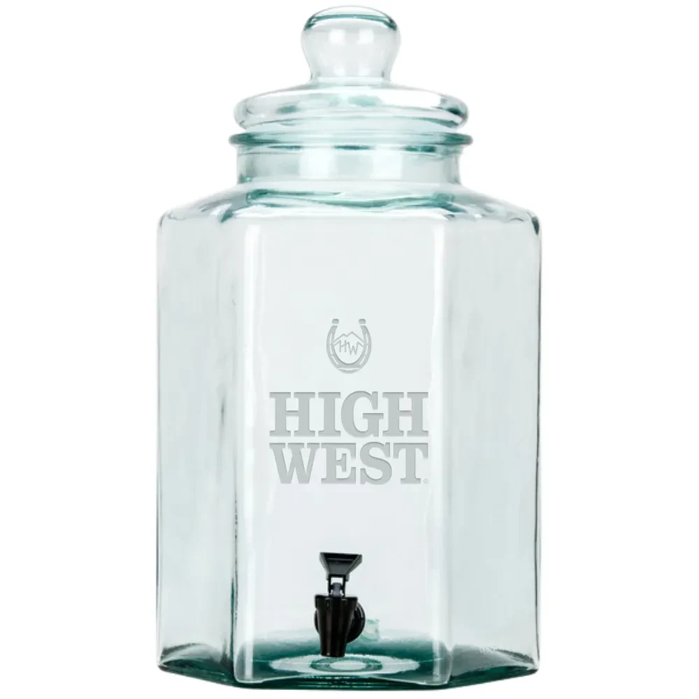 3 Gallon Glass Drink Dispenser 1