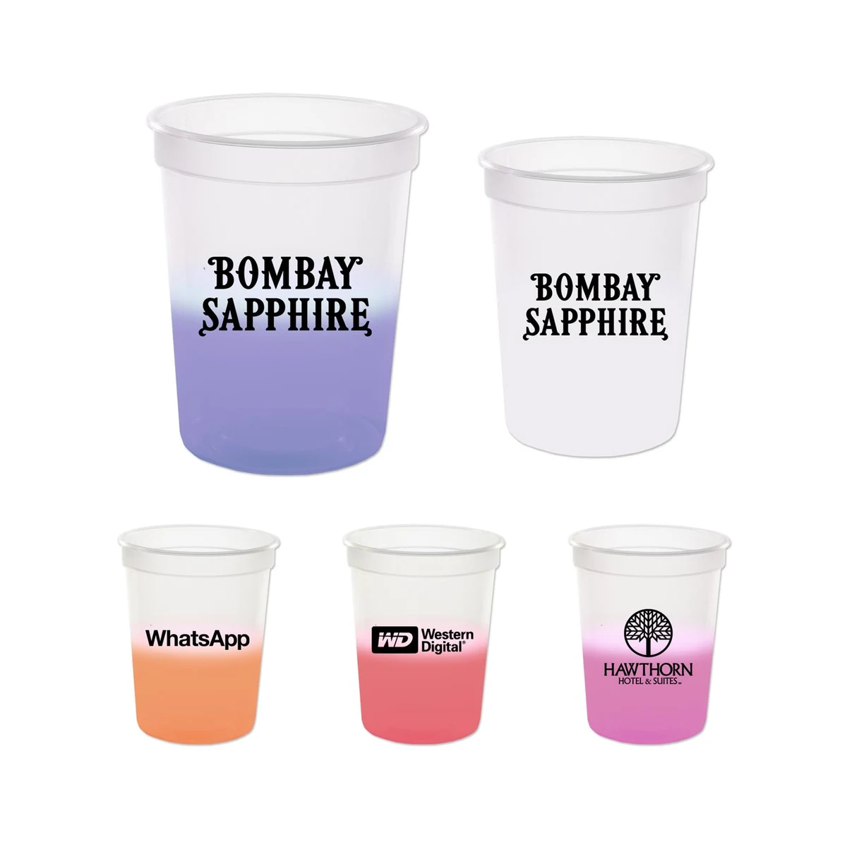 16 Oz. Color Changing Frost Stadium Cup 1