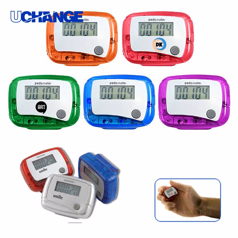 Classic Step Counter Pedometer Device for Walking