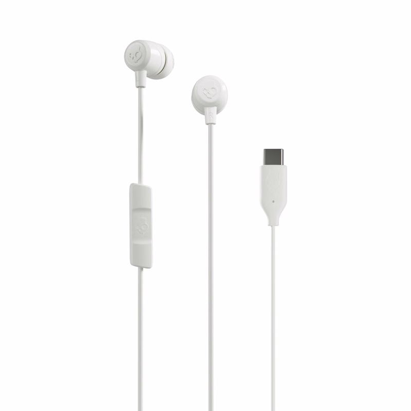 Skullcandy Jib USB-C Wired Earbuds with Noise Isolating Fit, Built-in Microphone Call and Track C...