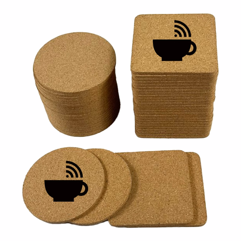 Sustainable Branded Cork Mat