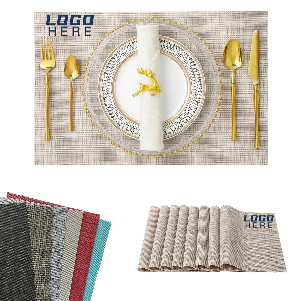 Washable Family Restaurant PVC Placemat 1