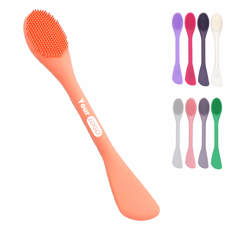 Silicone Face Mask Applicator Brush with Dual Tips