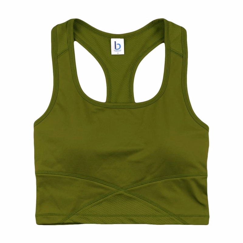 Girls' Cropped Middie Tank - YS83
