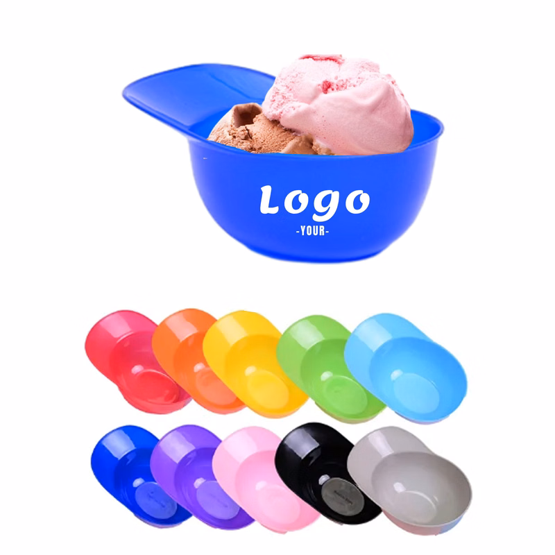 Miniature Baseball Cap-Shaped Ice Cream Dish