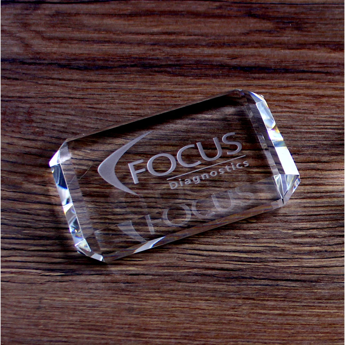 Jewel Crystal Paperweight (4"x2"x") 1