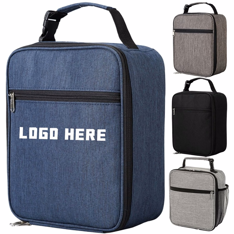 10 Inch Oxford Fabric Cooler Lunch Bag With Handles